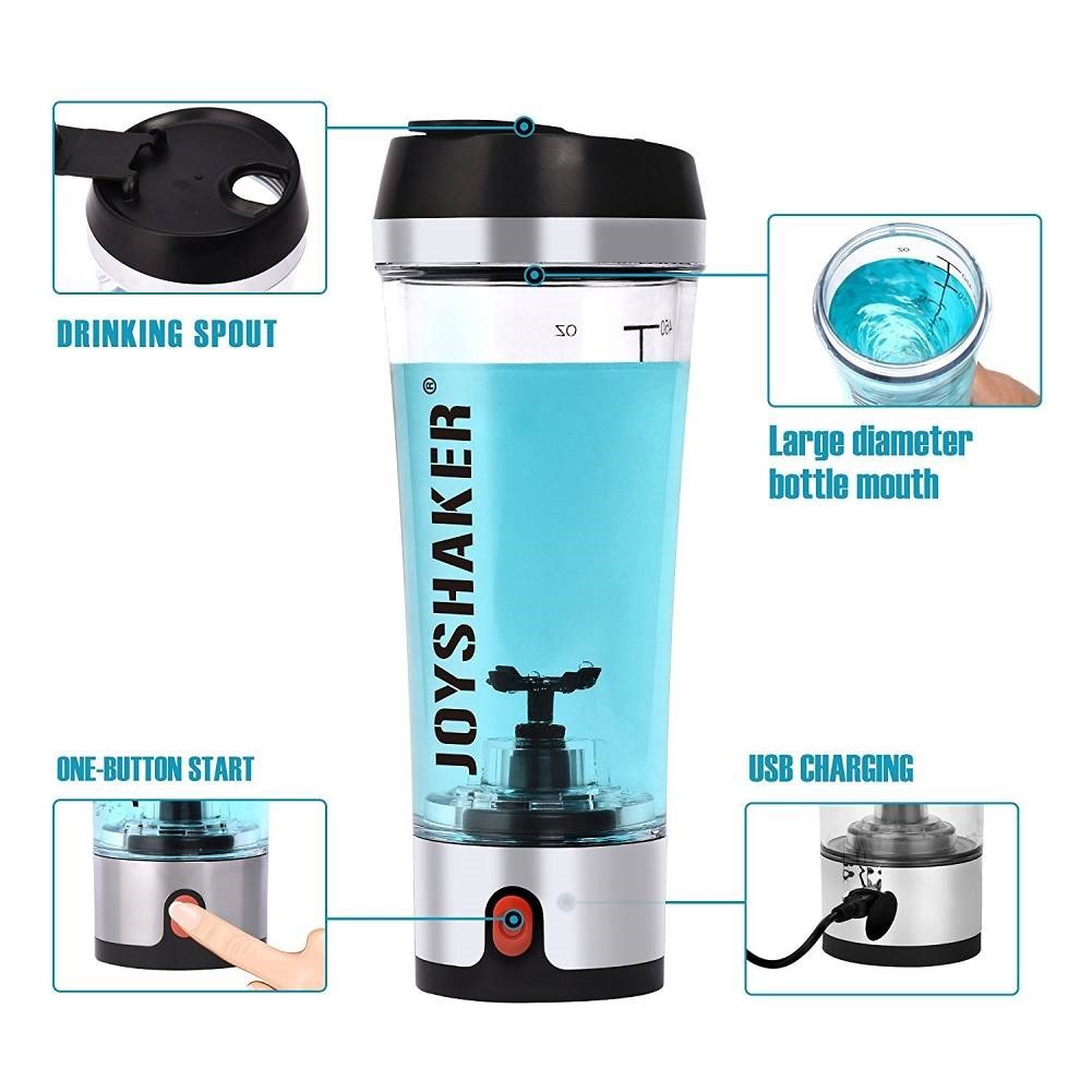 Electric Shaker Bottle Smoothies, Shakes & Supplements