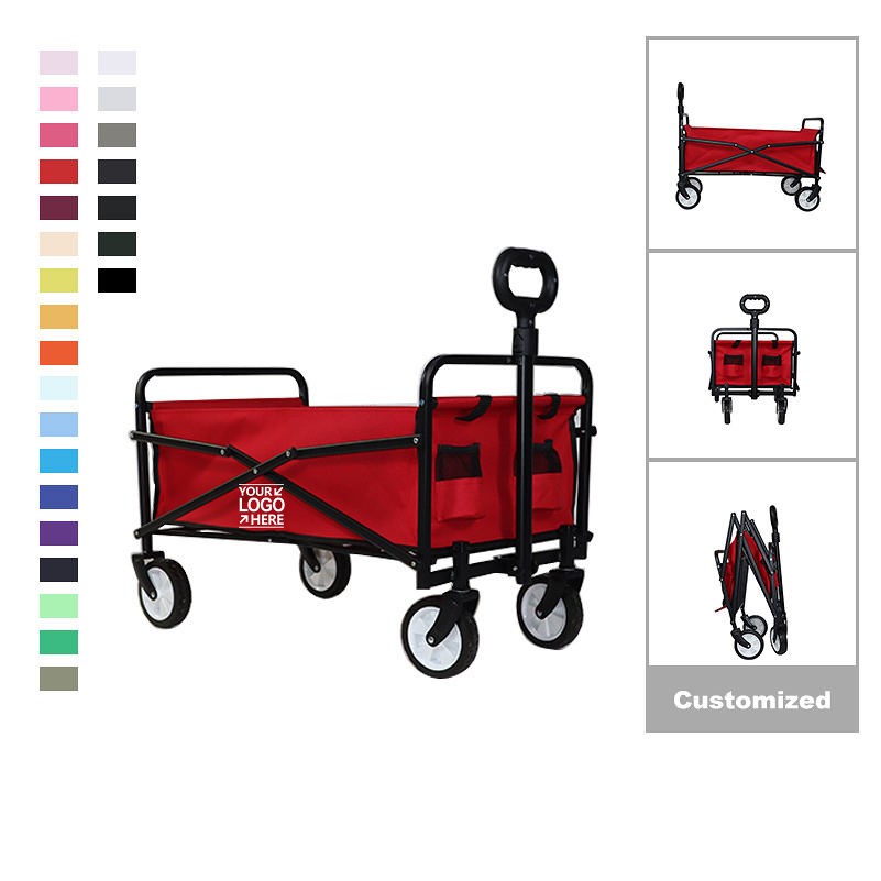 Collapsible Folding Utility Quad Compact Wagon