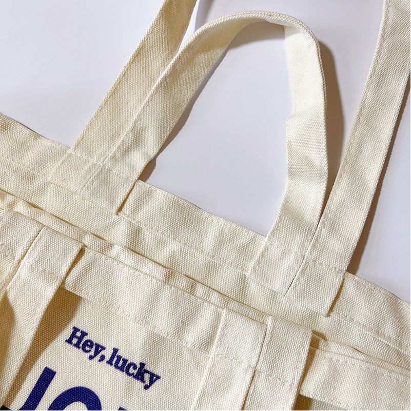 Letter Graphic Tote Bag