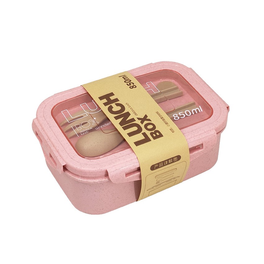 850ml Lunch Box Large Capacity Portable Two Compartments Ben