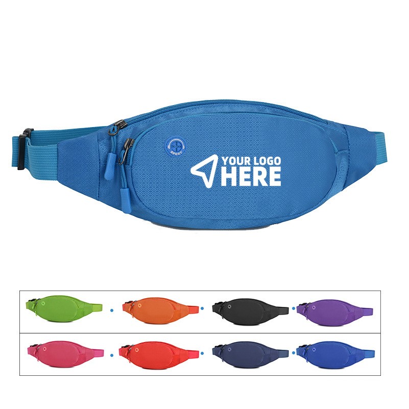 Slim Sweat Resistant Sports Fitness Hip Storage Pouch