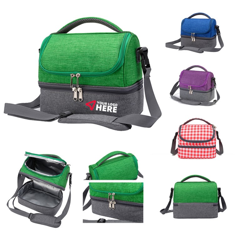 Insulated Lunch Box Soft Cooler Cooling Tote Bag