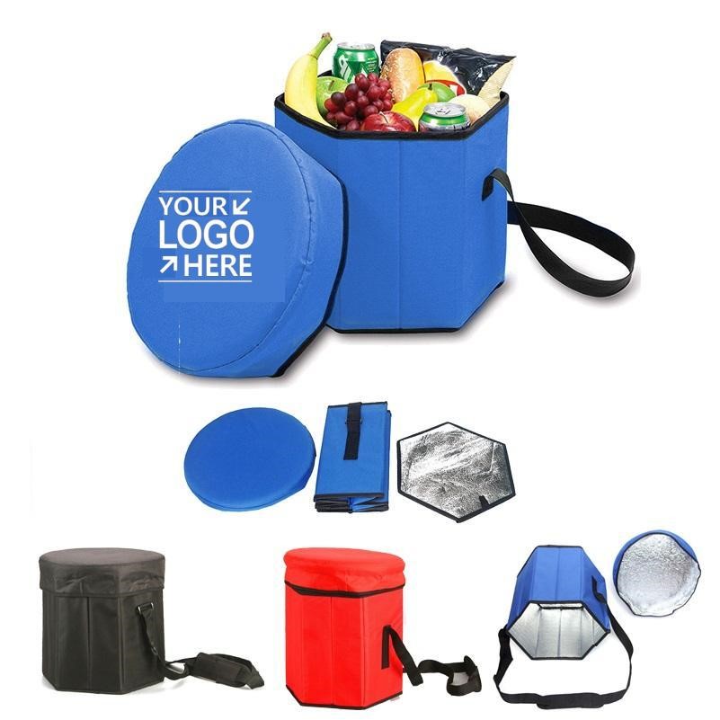 Hexagon Seat Insulated Collapsible Cooler Bag