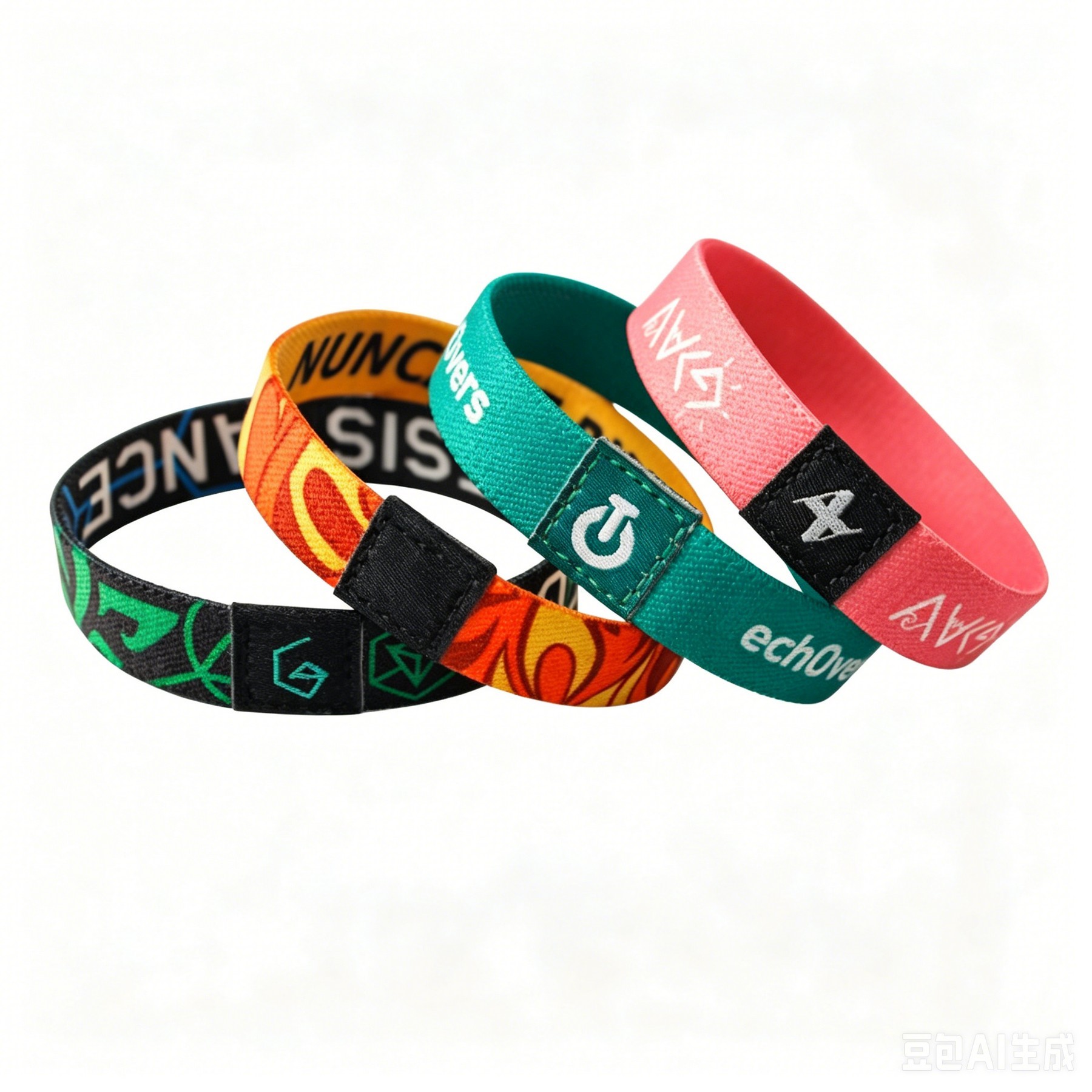 Polyester Wristband Festival Entry Identification Bracelet