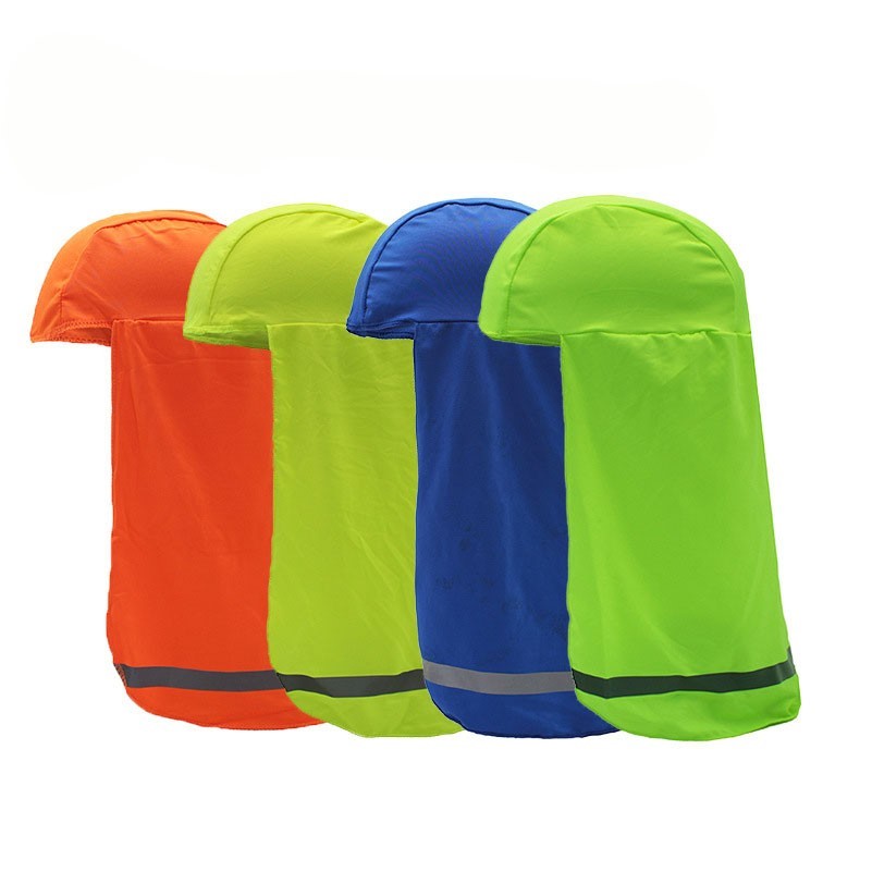 Outdoor Cycling Shawl Hat With Reflective Strips