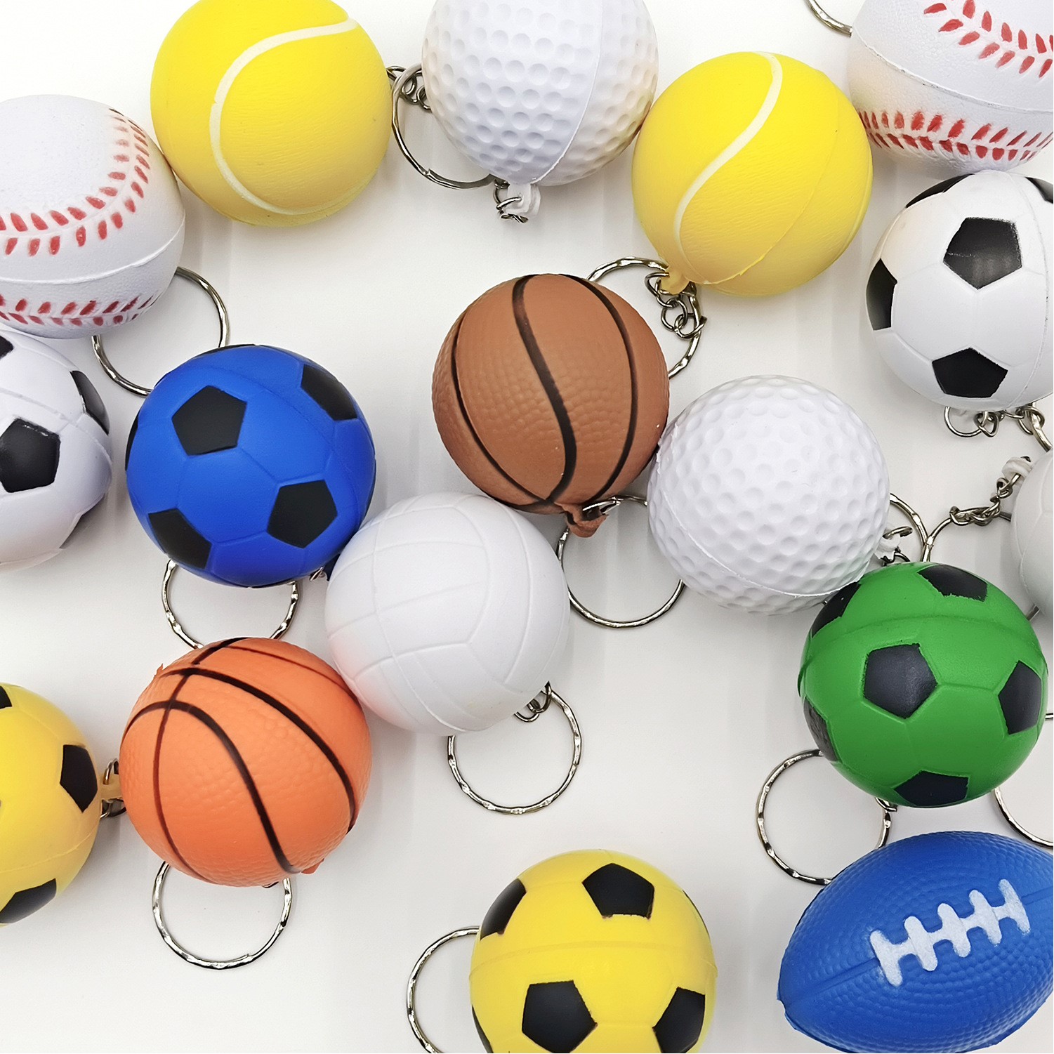 Stress Ball Keychain