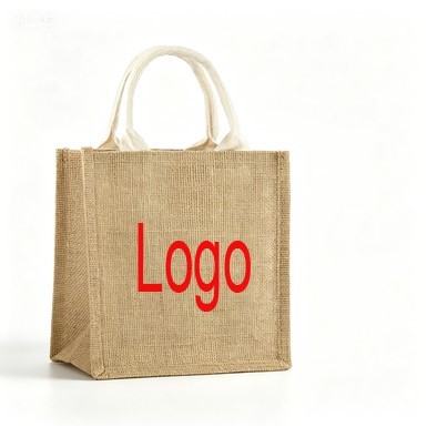 Jute Tote Bag with Handles 21x23x15cm