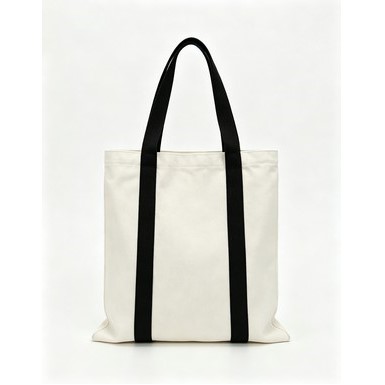 12 oz Canvas Tote Bag with Printable Handles