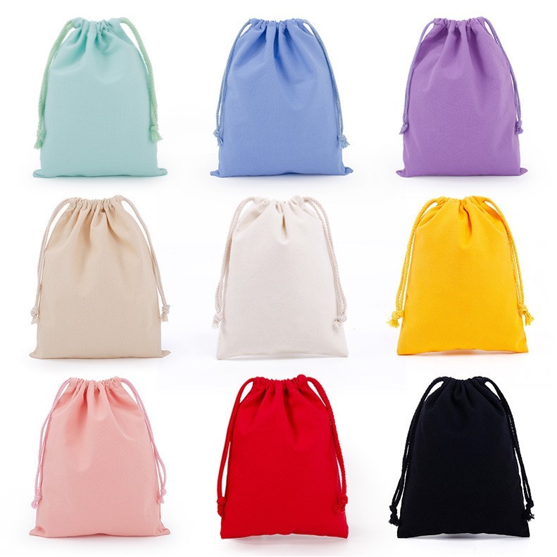 Cotton Drawstring Pouch 13cm*16cm