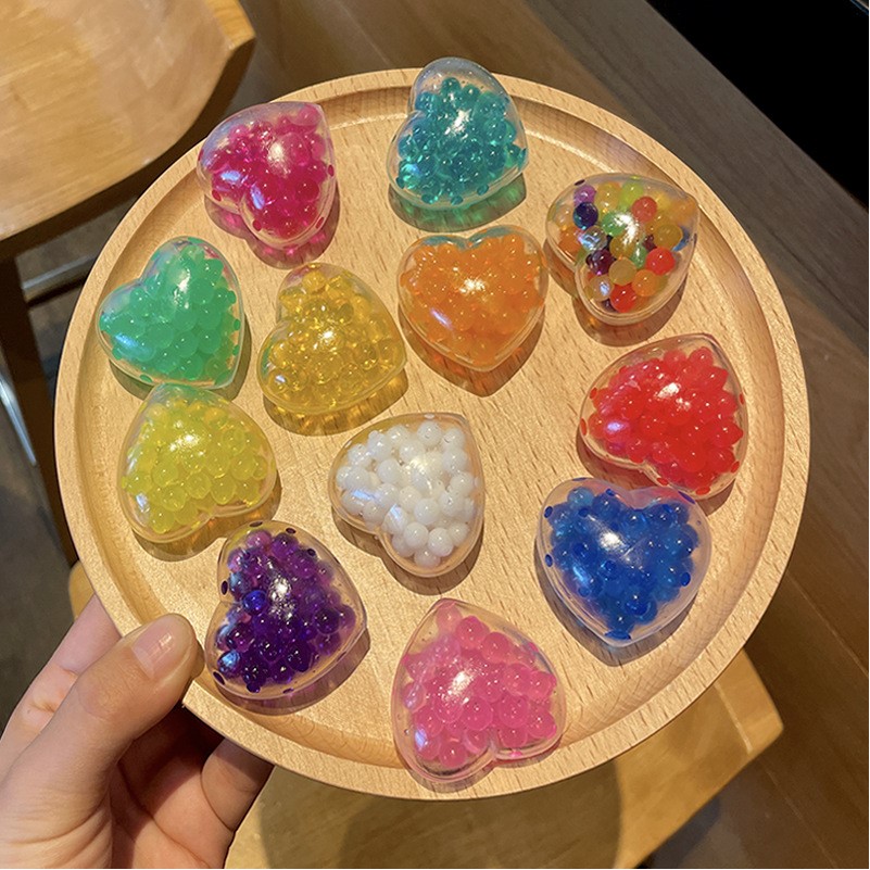 Adorable Heart-Shaped Stress Toy