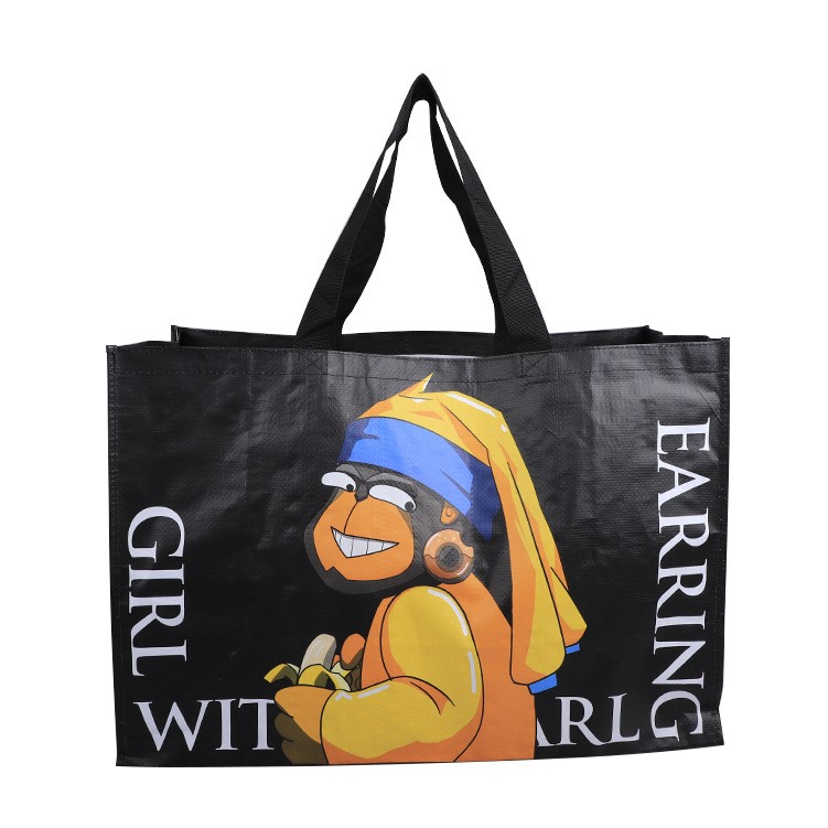 Custom Laminated Woven Tote Bags