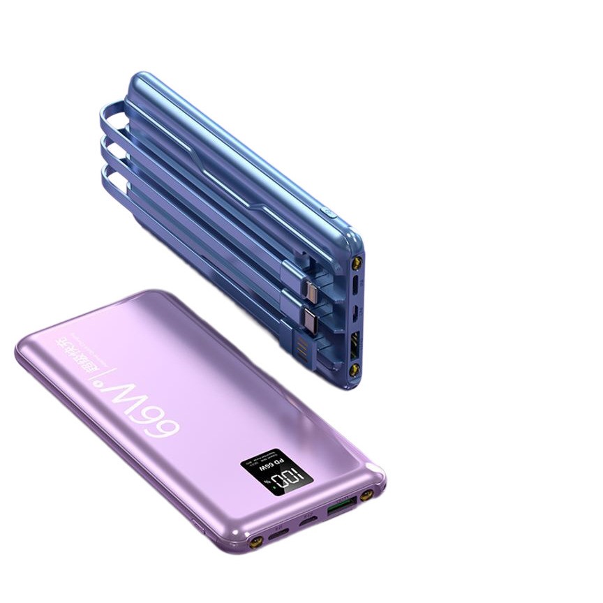 10,000 mAh Super Fast 66W Portable Power Bank