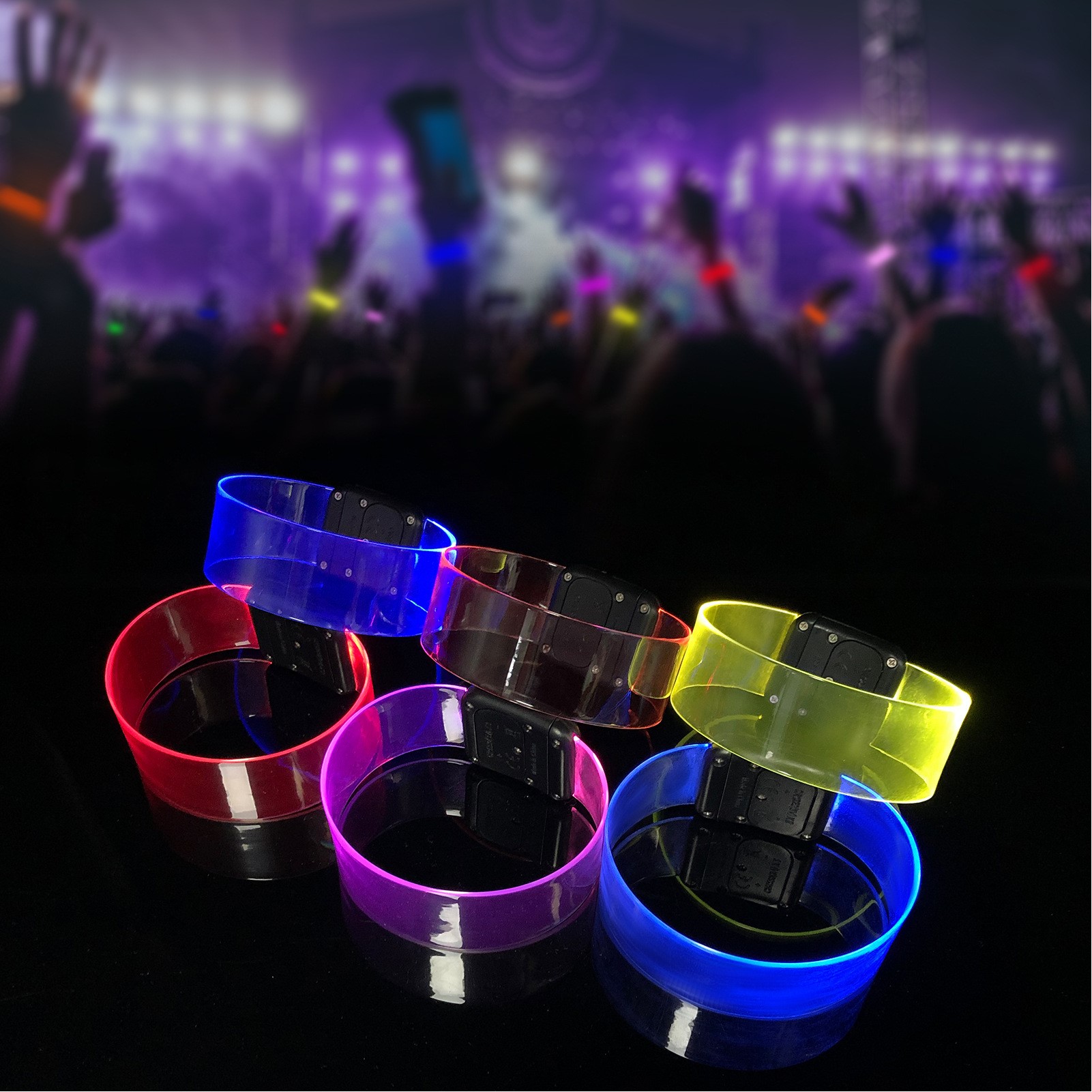 Magnet LED Glowing Bracelet for Party & Concert Events