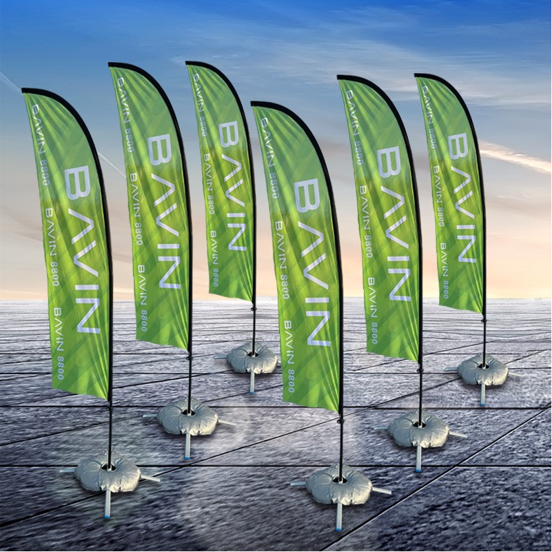 78.75"* 19.7" Outdoor Single Side Advertising Flags