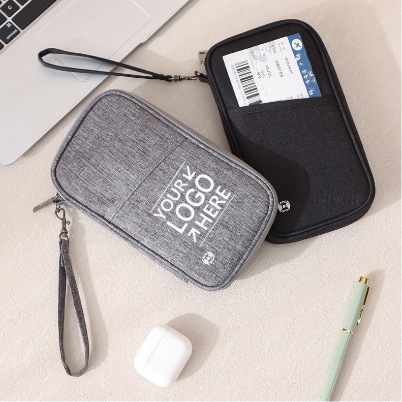 Blocking Multi-Functional Travel Wallet Card Pouch Passport Organizer
