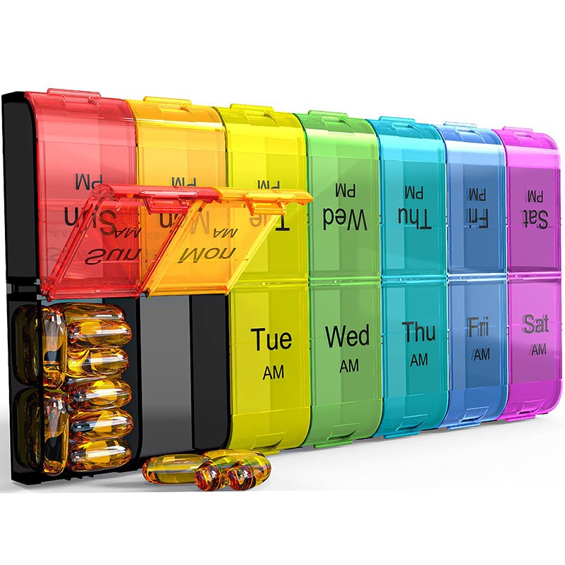Large Capacity Portable Medicine Storage Box For Home Organization