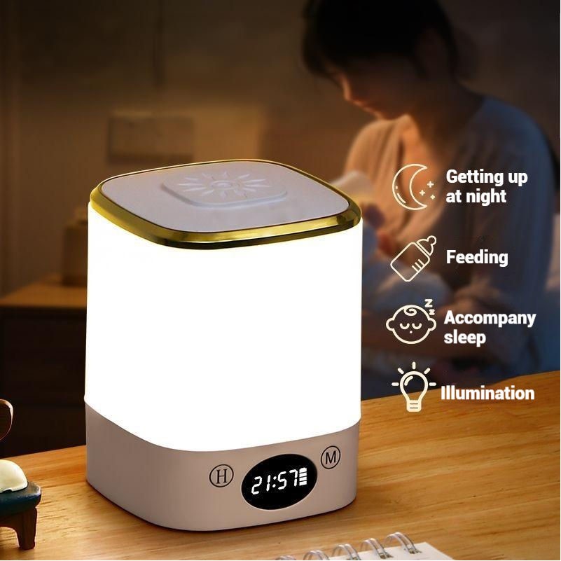Remote Control Rechargeable Soft Light Bedside Sleeping Lamp