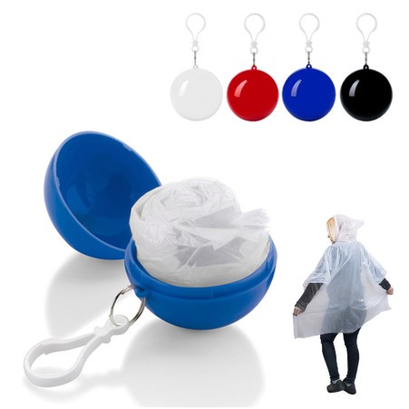 PVC Portable Disposable Raincoat For Travel And Outdoor Use