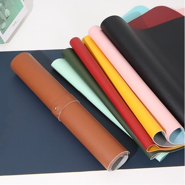 27.56"×13.78" Large PU Leather Desk Mouse Pad