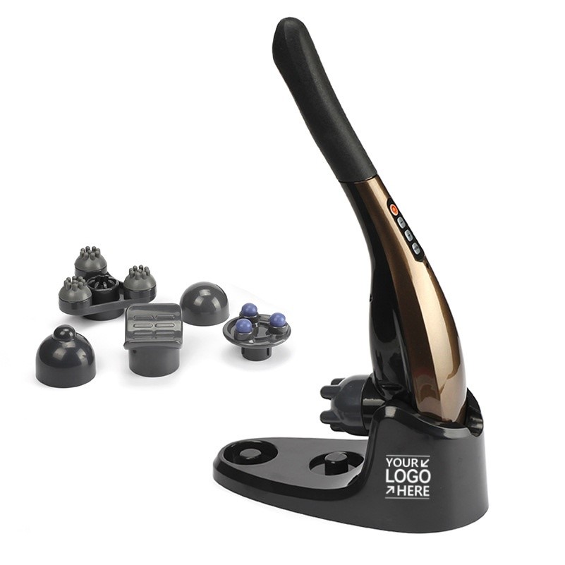 Rechargeable Handheld Dolphin Massage Wand for Neck Relaxation