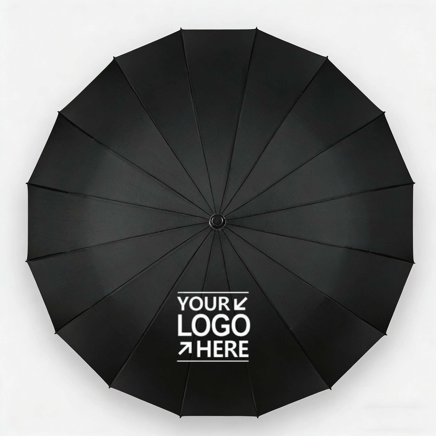 Large Sized Automatic Umbrella with 16 Ribs