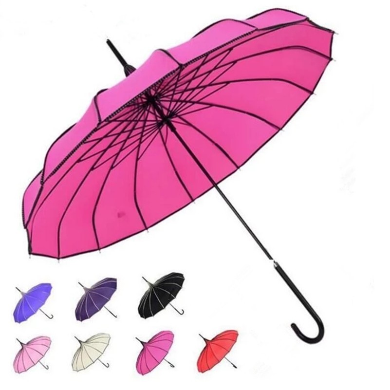 Long Handle Umbrella for Wedding & Performance Props
