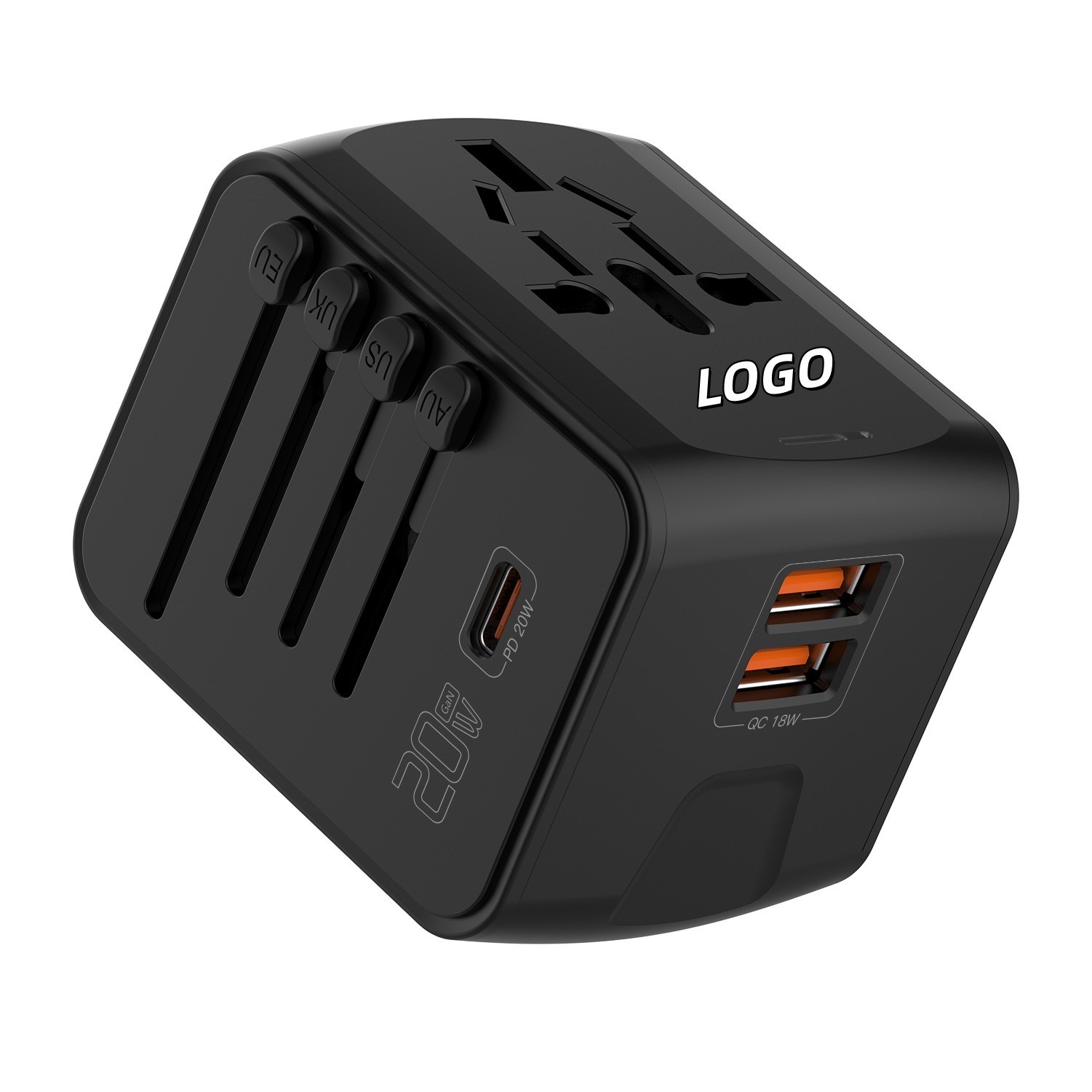 PD 20W Fast Charging Adapter Socket QC3.0 Fast Charging