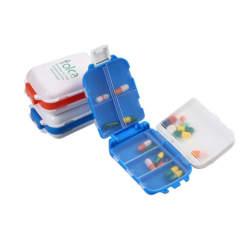3 Layer Compartment Mini Pill Organizer for Storage