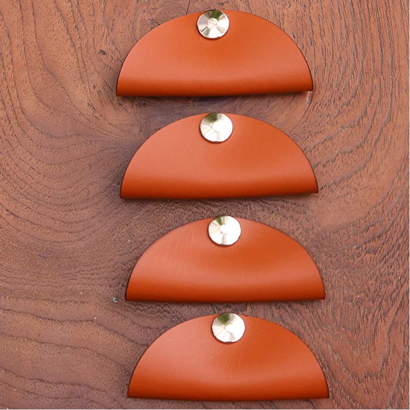 Leather Cable Organizer for Mobile Phone Data Cables