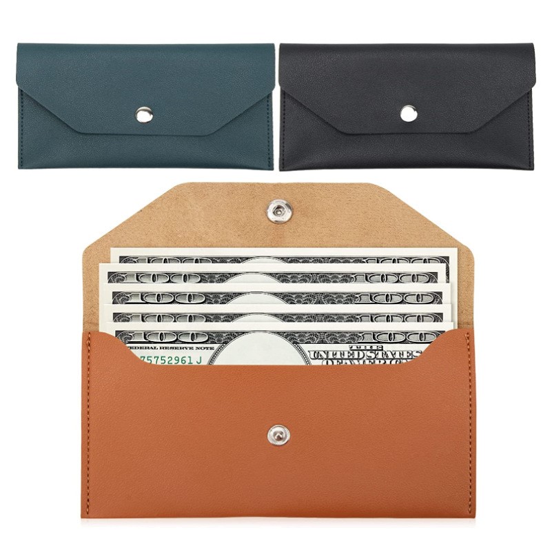 PU Leather Business Card Holder Bill Wallet