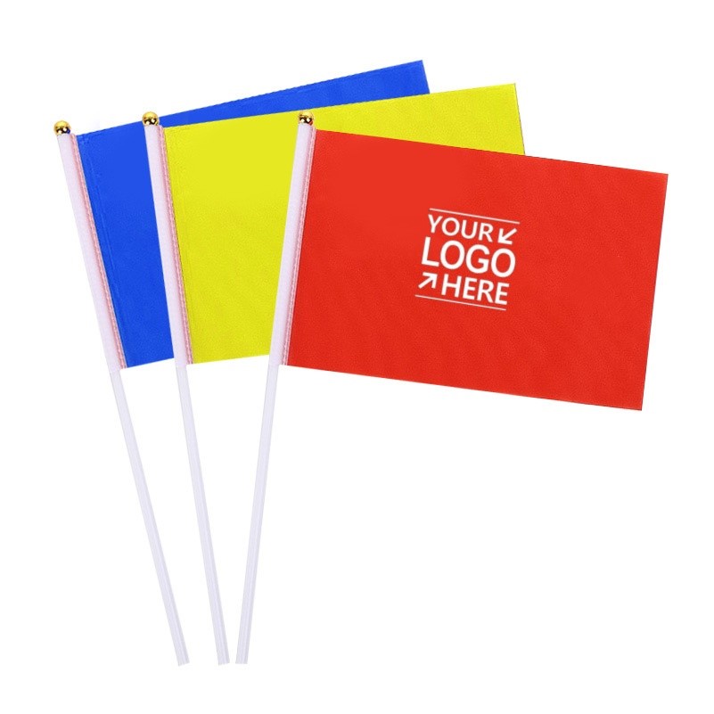 Colorful Hand Held Flags