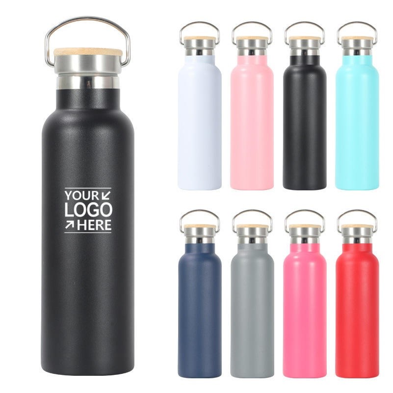 17 Oz Wide Mouthed Outdoor Portable Stainless Steel Water Bottle