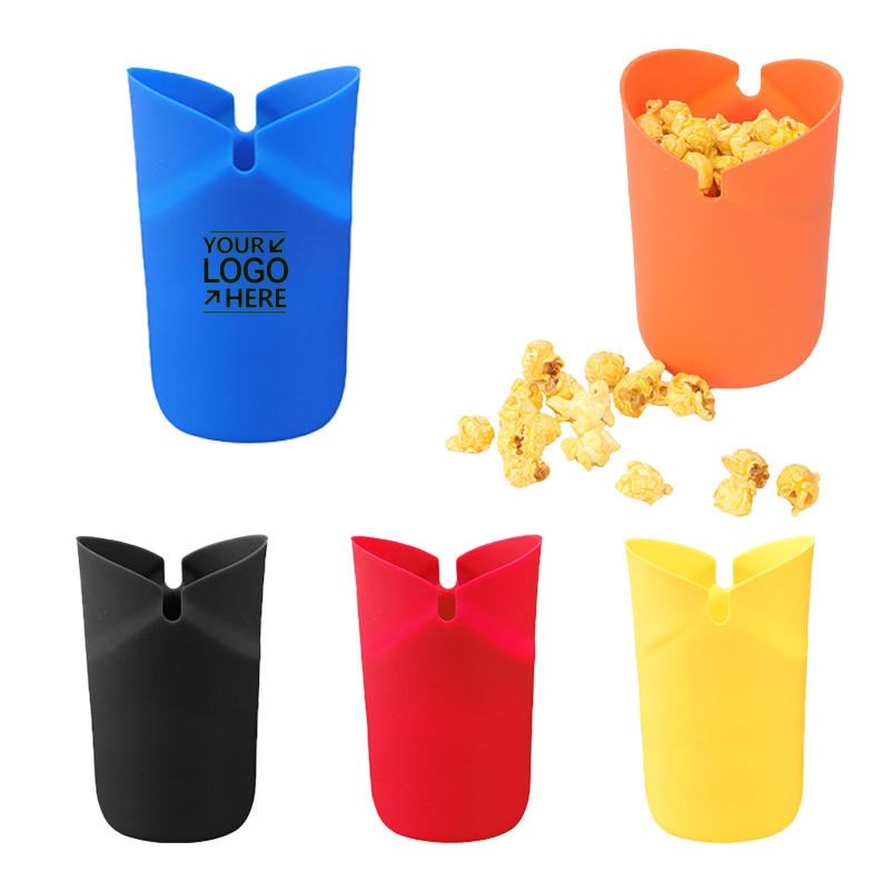 Foldable Silicone Snack Bucket