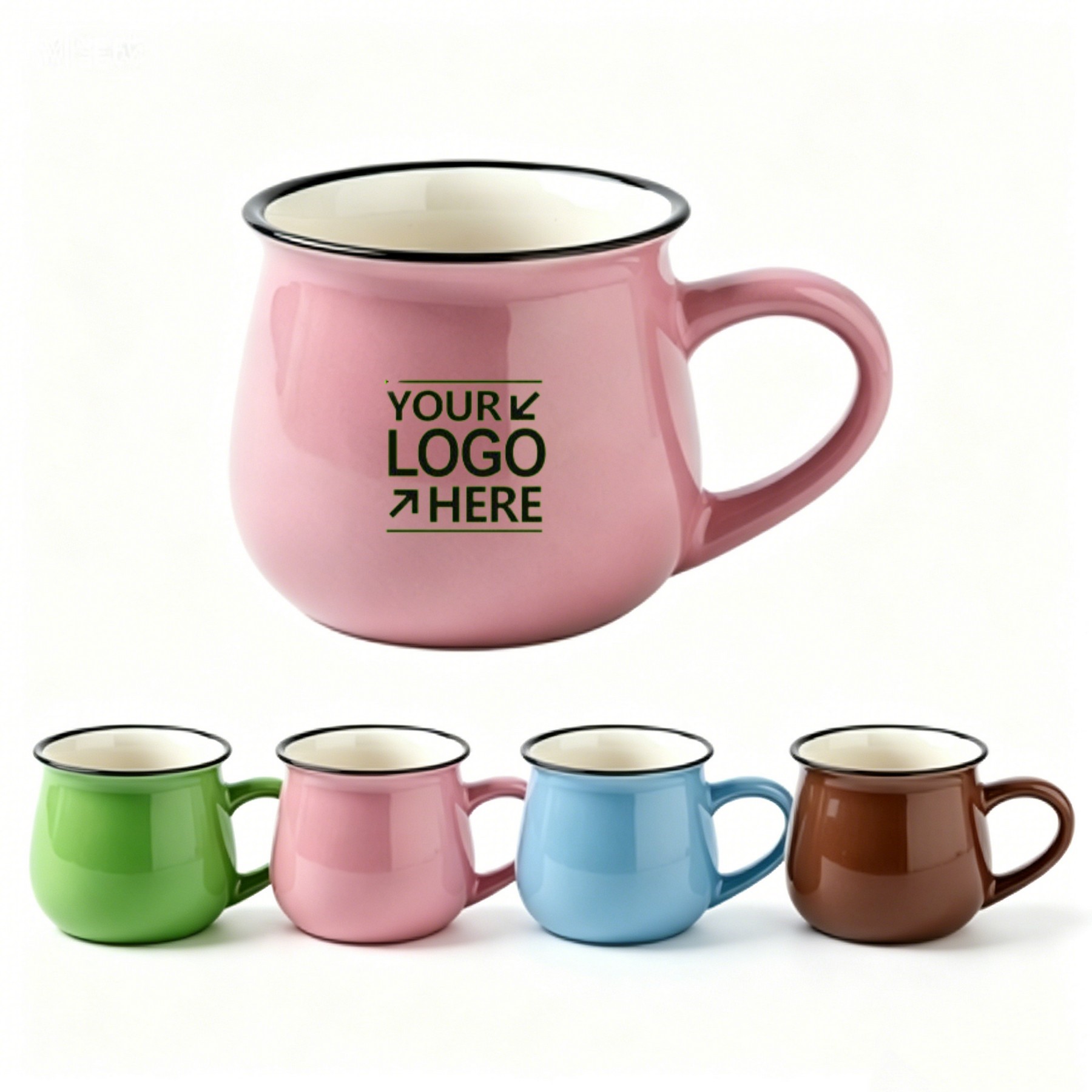 Creative Belly Shaped Milk Cup