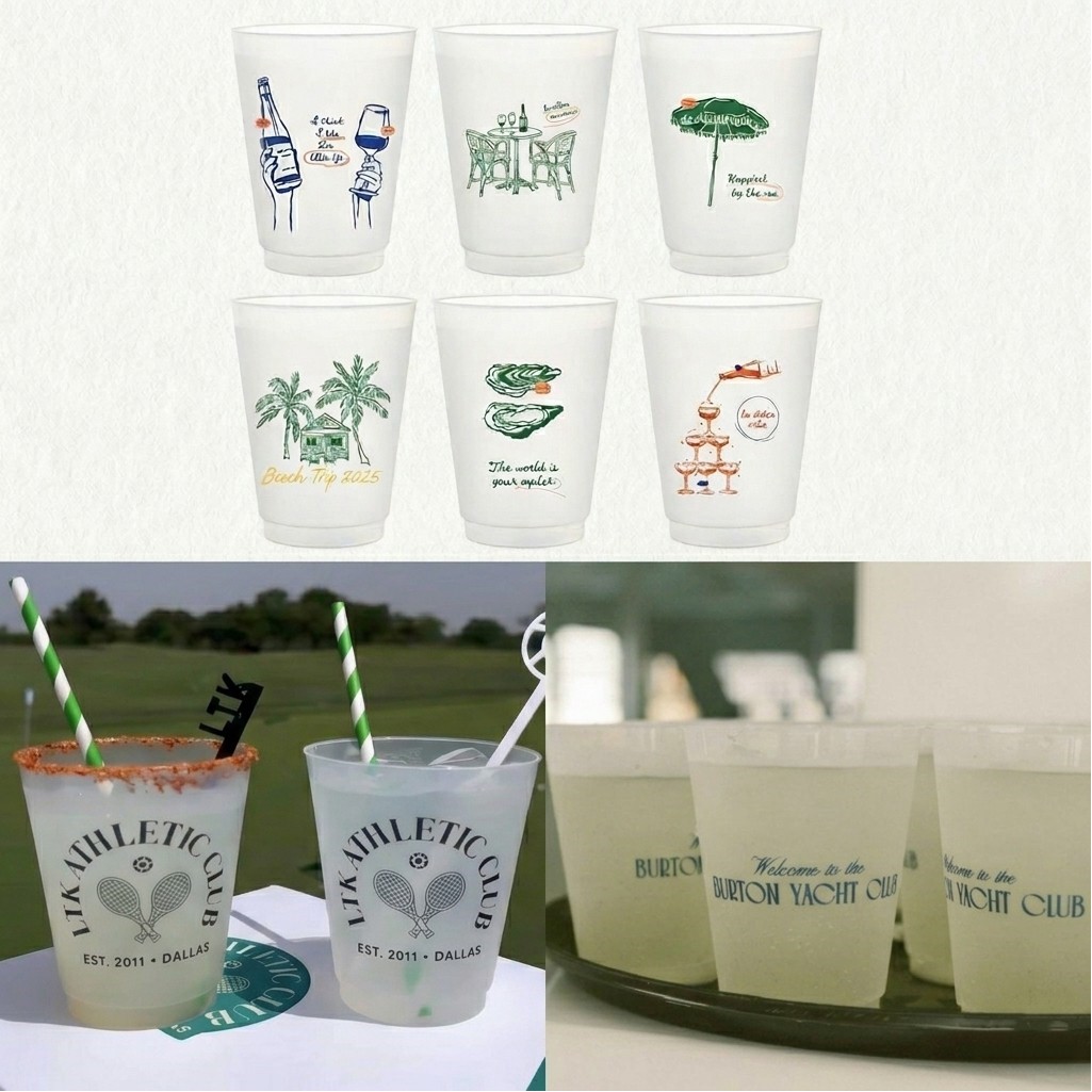16oz Thickened Frosted Plastic Cup