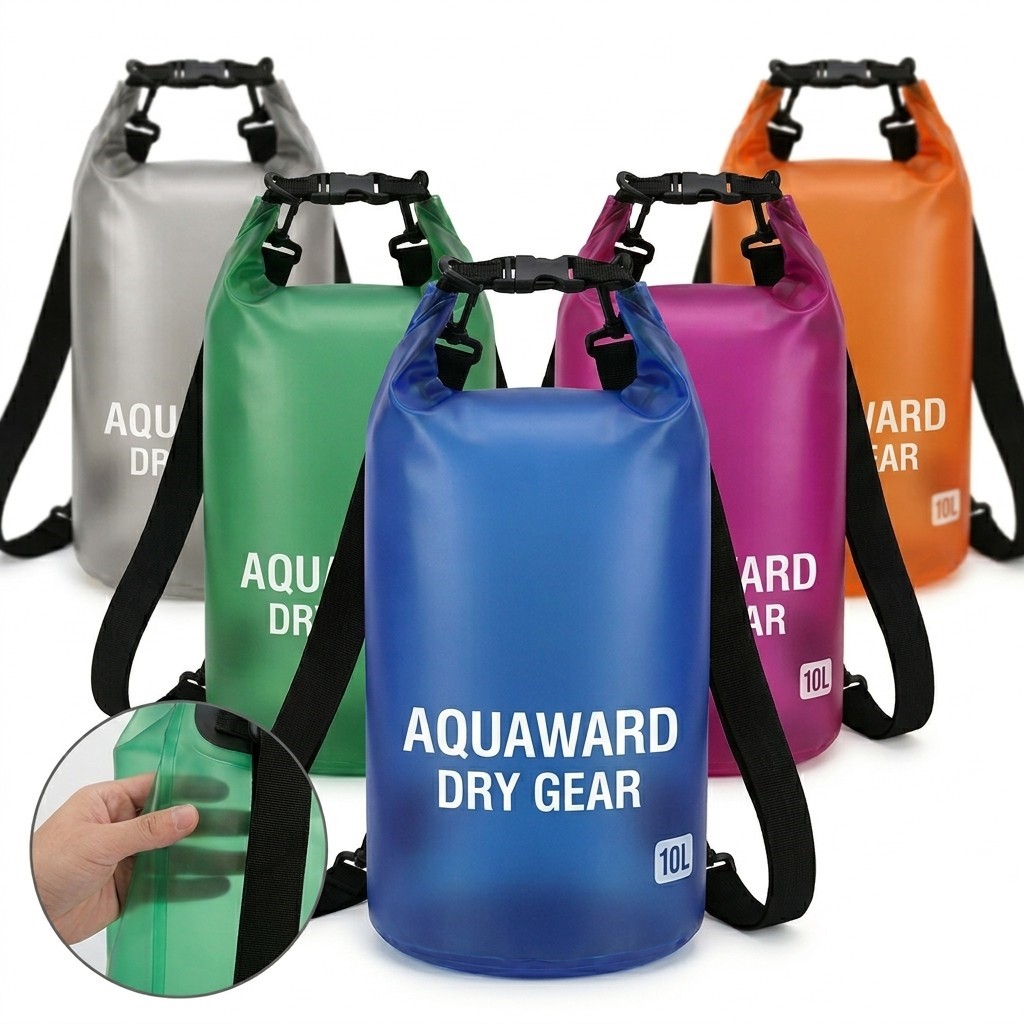10L Waterproof Dry Bag for Outdoor Activities