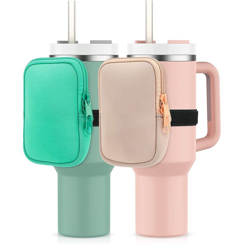 Neoprene 40 Oz Water Bottle Carrier Pouch