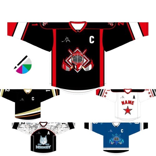 Custom Performance Personalized Ice Hockey Jersey (Full Color Dye Sublimated)