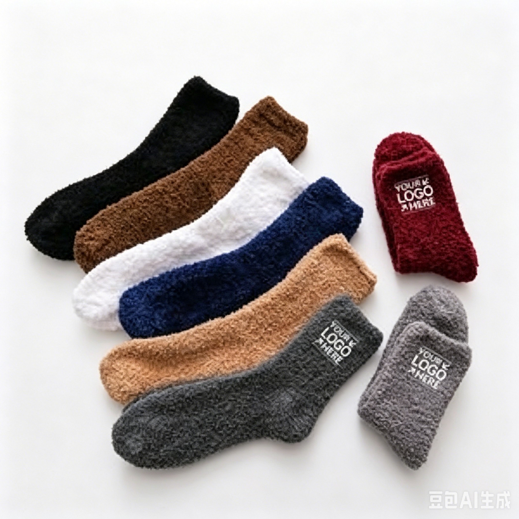 Coral Fleece Unisex Cozy Socks