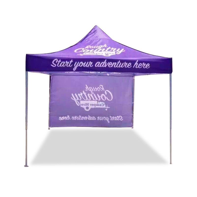 10' Tent with One Full Wall
