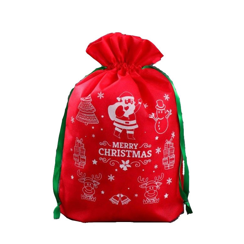 Christmas Non-Woven Gift Bag 10''x14''