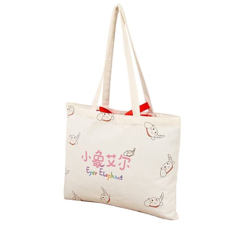 Cotton & Polyester Canvas Tote Bag