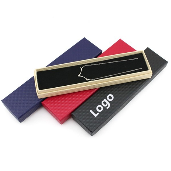Rectangle Jewelry Display Box For Necklace, Bracelet