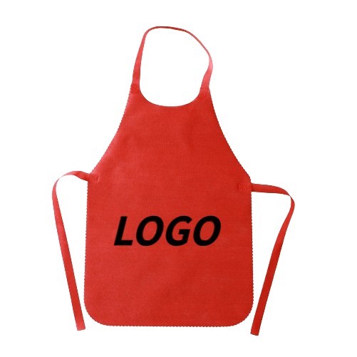 Waterproof disposable non-woven apron