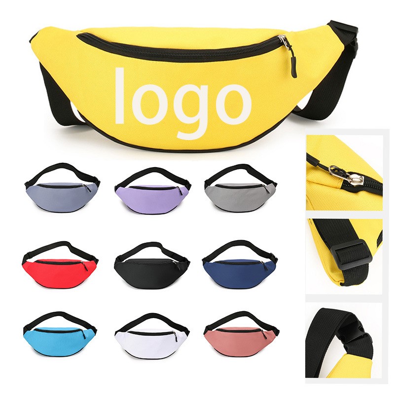 600D Oxford Fanny Pack With Adjustable Waist Strap