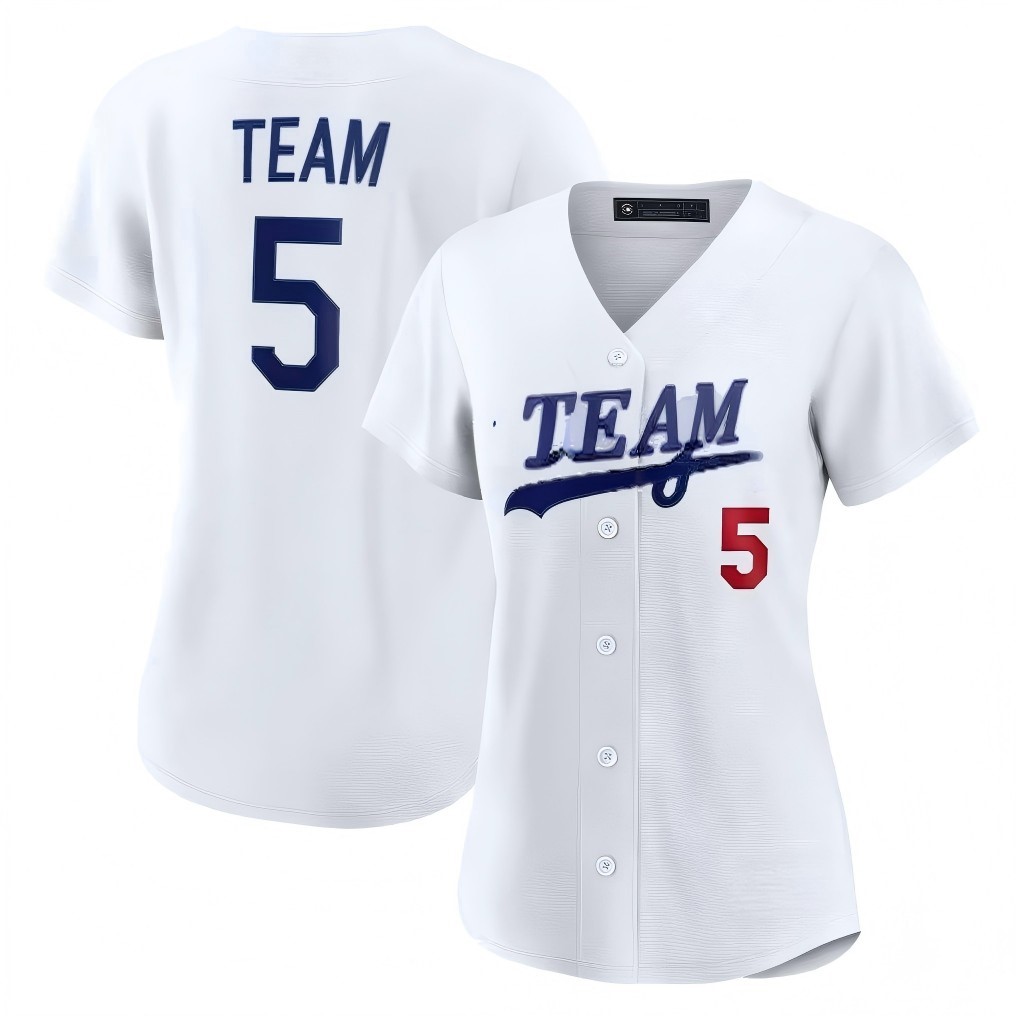 Women's Sublimation Full-Button Baseball Jersey - 200G