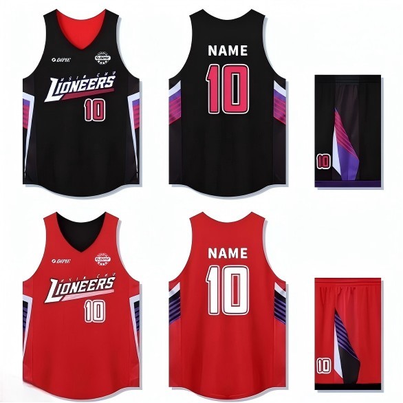 Sublimation Reversible Basketball Jersey And Shorts Set For Youth Teams