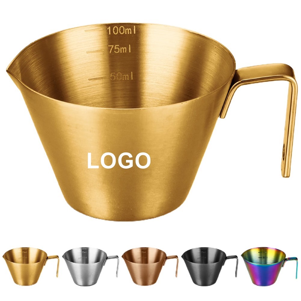 Stainless Steel Espresso Measuring Cup