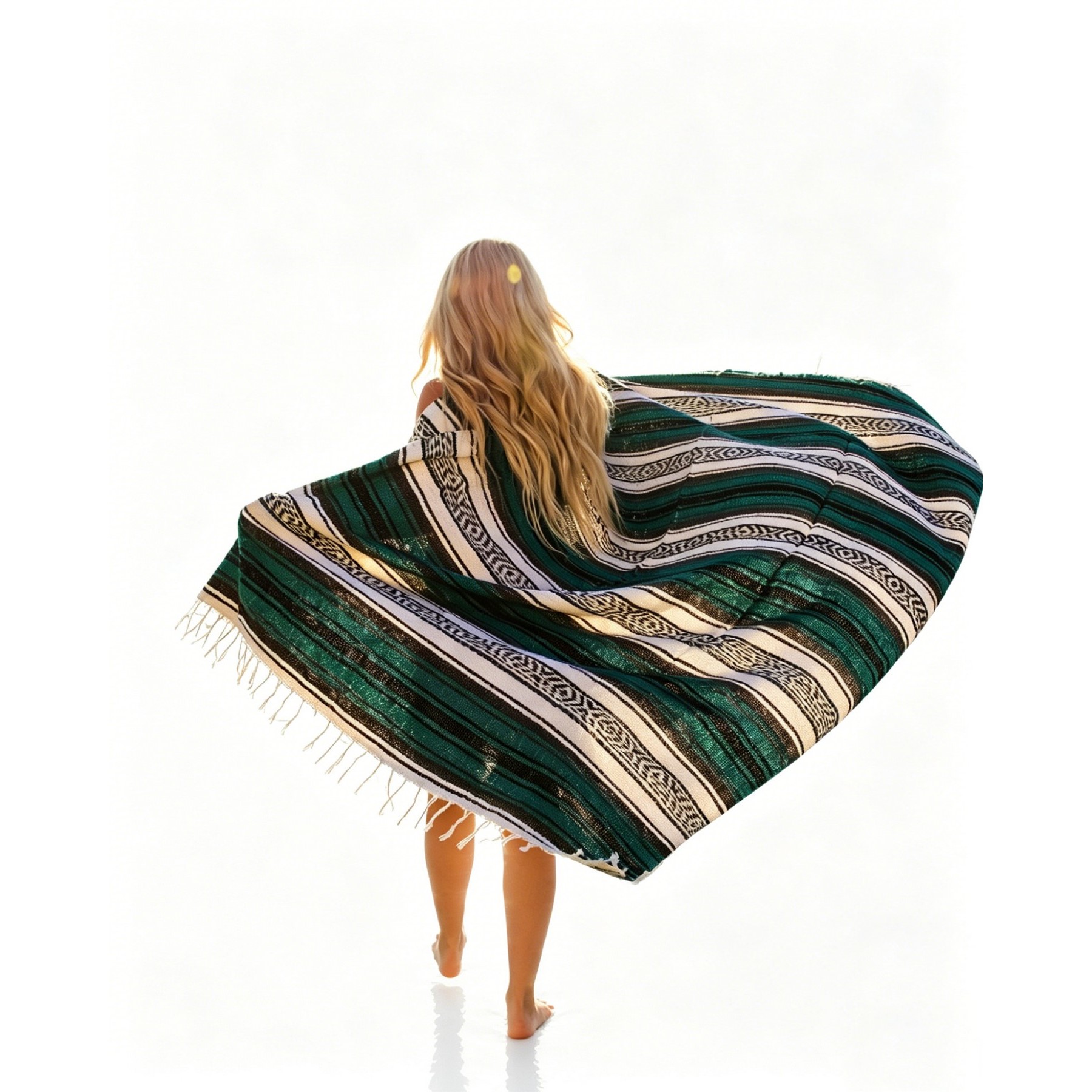 Cotton Mexican Blanket – Eco-Friendly Camping & Picnic