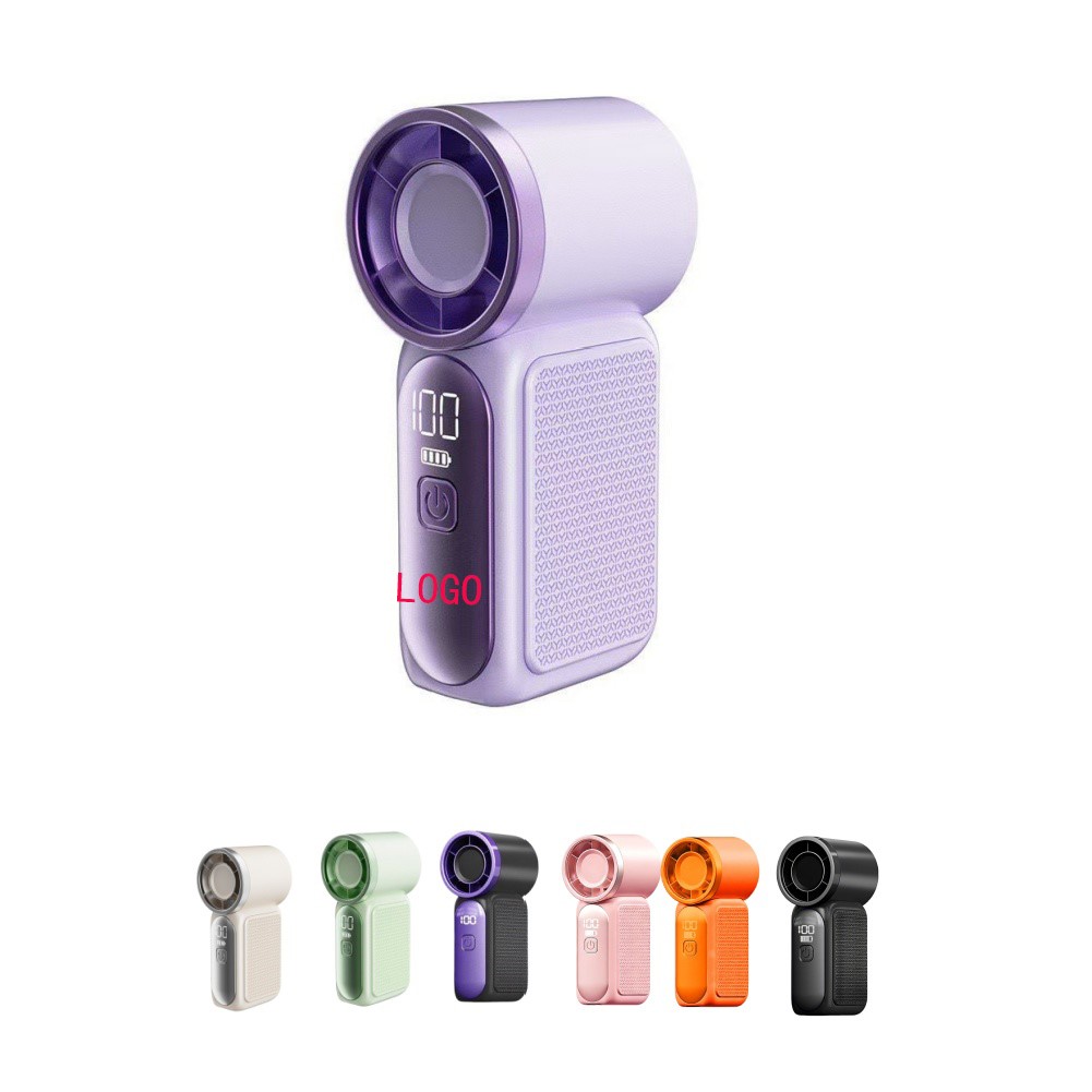 Mini Handheld Turbo Fan w/ Display